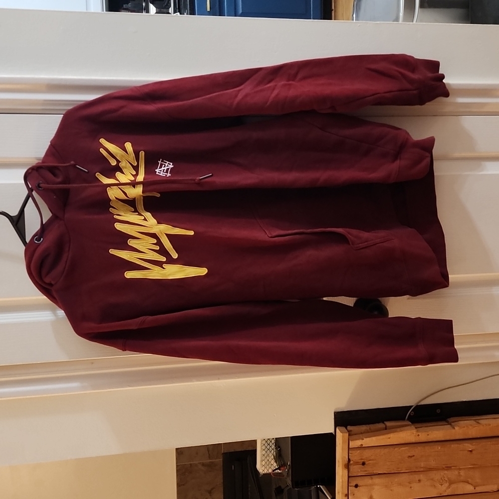 Maroon Flag Nor Fail Hoodie